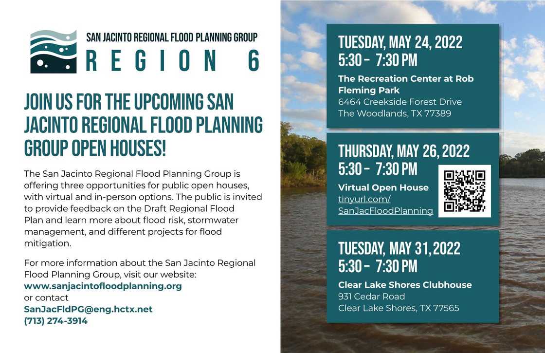 Region 6 flood plan flyer