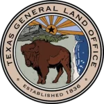 Logo of the Texas General Land Office.