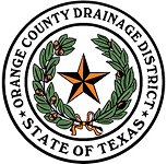 Orange County Drainage District - State of Texas Logo