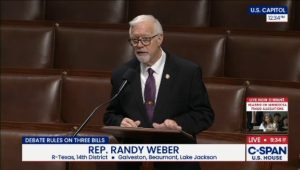 U.S. Rep. Randy Weber, Congressional champion of GCPD coastal protection initiatives for Texas