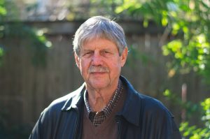 Headshot of Dr. Jim Blackburn, renowned coastal resiliency expert, discussing the Coastal Texas Project